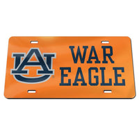 Wholesale-Auburn Tigers Specialty Acrylic License Plate