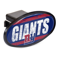 New York Giants VINTAGE Oval 2" Hitch Receiver