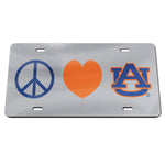 Wholesale-Auburn Tigers Acrylic Classic License Plates