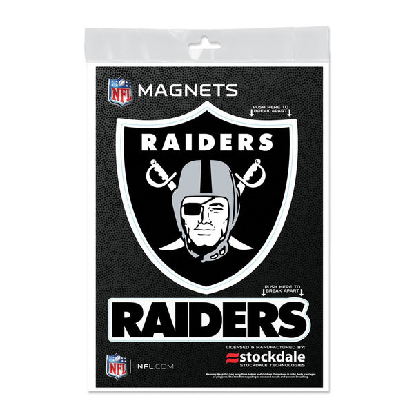 Las Vegas Raiders Outdoor Magnets 5" x 7"