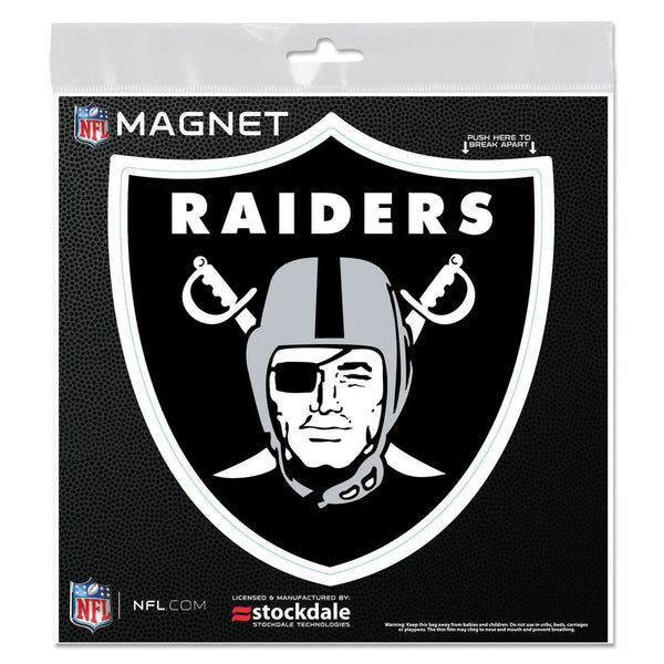 Las Vegas Raiders Outdoor Magnets 6" x 6"