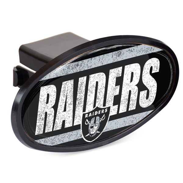 Las Vegas Raiders VINTAGE Oval 2" Hitch Receiver