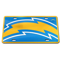 Los Angeles Chargers Specialty Acrylic License Plate