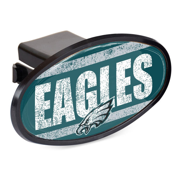 Philadelphia Eagles VINTAGE Oval 2" Hitch Receiver