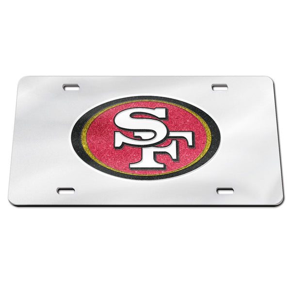 San Francisco 49ers Specialty Acrylic License Plate