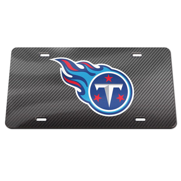 Tennessee Titans CARBON Specialty Acrylic License Plate