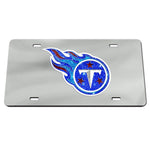 Tennessee Titans GLITTER LOGO Acrylic Classic License Plates
