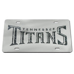Tennessee Titans GLITTER LETTERS Acrylic Classic License Plates