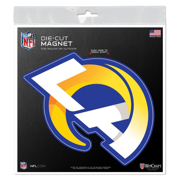 Los Angeles Rams Outdoor Magnets 6" x 6"