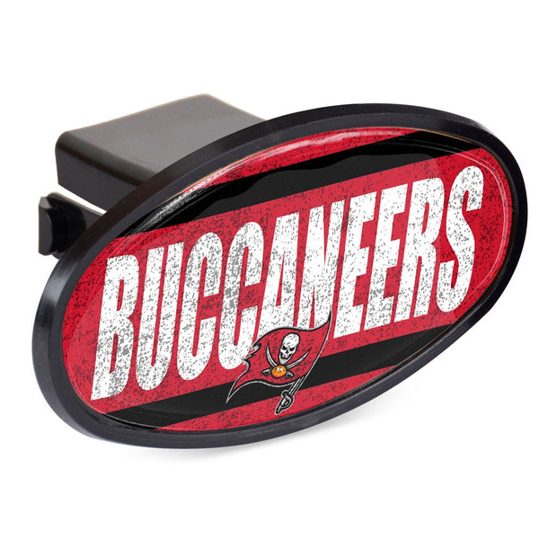 Tampa Bay Buccaneers VINTAGE Oval 2" Hitch Receiver