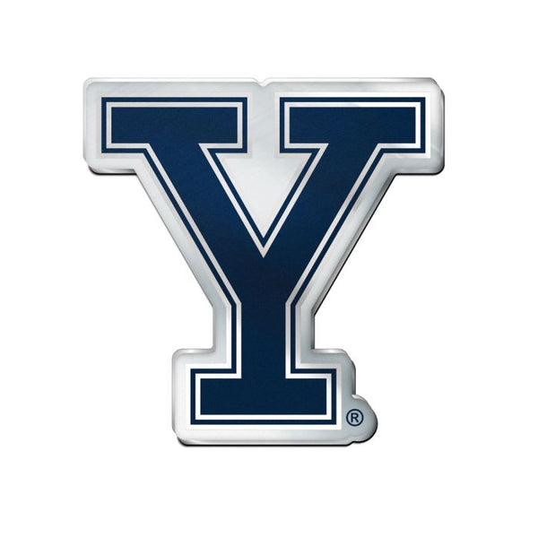 Wholesale-Yale Bulldogs Acrylic Auto Emblem