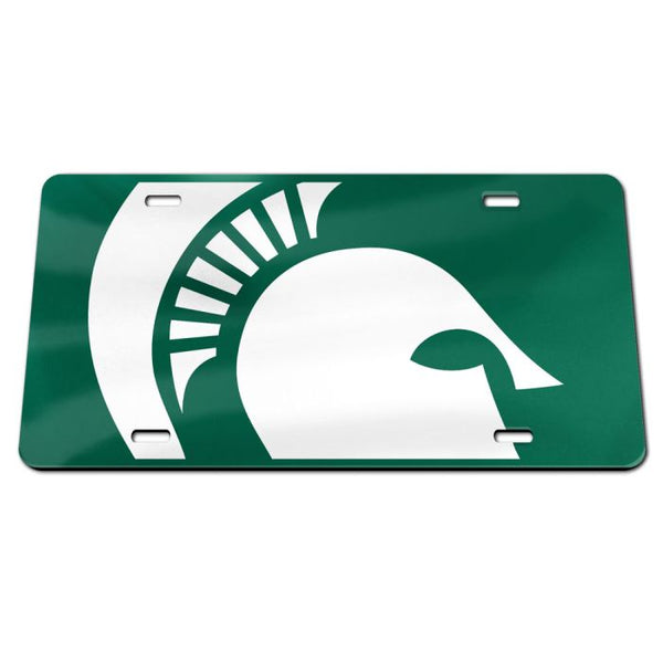 Wholesale-Michigan State Spartans MEGA Specialty Acrylic License Plate