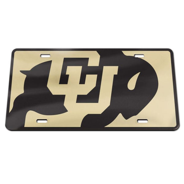 Wholesale-Colorado Buffaloes CARBON Specialty Acrylic License Plate