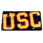 Wholesale-USC Trojans MEGA Specialty Acrylic License Plate