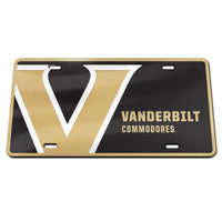 Wholesale-Vanderbilt Commodores Specialty Acrylic License Plate