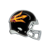Wholesale-Arizona State Sun Devils HELMET Chrome Metal Domed Emblem