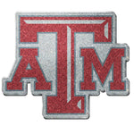 Texas A&M Aggies Glitter Acrylic Auto Emblem