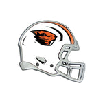 Wholesale-Oregon State Beavers HELMET Chrome Metal Domed Emblem