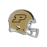 Wholesale-Purdue Boilermakers HELMET Chrome Metal Domed Emblem