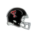 Wholesale-Texas Tech Red Raiders HELMET Chrome Metal Domed Emblem