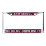 Wholesale-Rutgers Scarlet Knights Lic Plt Frame S/L Printed