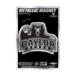 Wholesale-Baylor Bears Metallic Magnets 3" x 5"