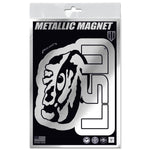 LSU Tigers Metallic Magnets 3" x 5"