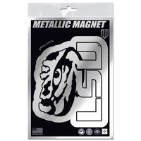 LSU Tigers Metallic Magnets 3" x 5"