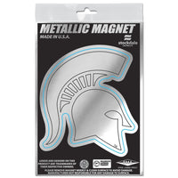 Wholesale-Michigan State Spartans Metallic Magnets 3" x 5"