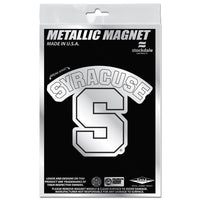 Wholesale-Syracuse Orange Metallic Magnets 3" x 5"