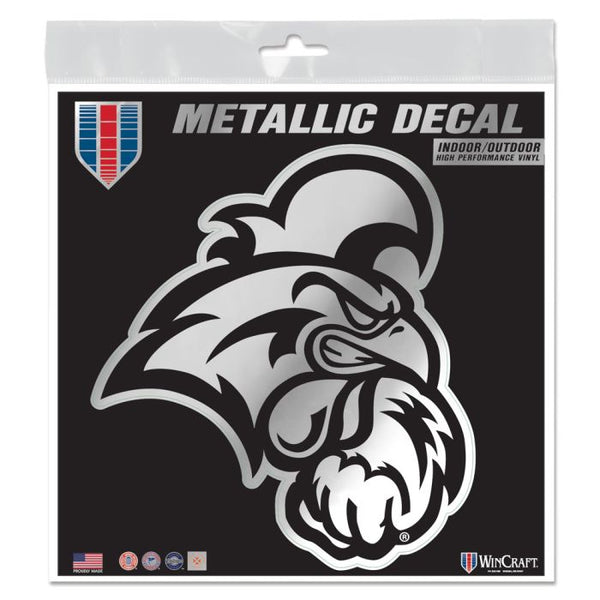 Wholesale-Coastal Carolina Chanticleers Decal Metallic 6" x 6"