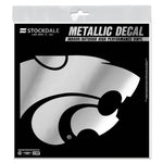 Kansas State Wildcats Decal Metallic 6" x 6"