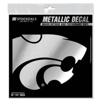 Kansas State Wildcats Decal Metallic 6" x 6"