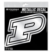 Wholesale-Purdue Boilermakers Decal Metallic 6" x 6"