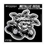 Wholesale-Wichita State Shockers Decal Metallic 6" x 6"