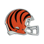 Cincinnati Bengals HELMET Chrome Metal Domed Emblem