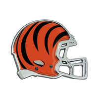 Cincinnati Bengals HELMET Chrome Metal Domed Emblem