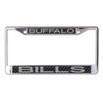Buffalo Bills CARBON Lic Plt Frame S/L Printed