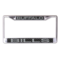 Buffalo Bills CARBON Lic Plt Frame S/L Printed