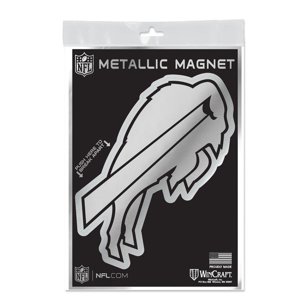 Buffalo Bills Metallic Magnets 5" x 7"