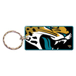 Jacksonville Jaguars MEGA Keychain Rectangle
