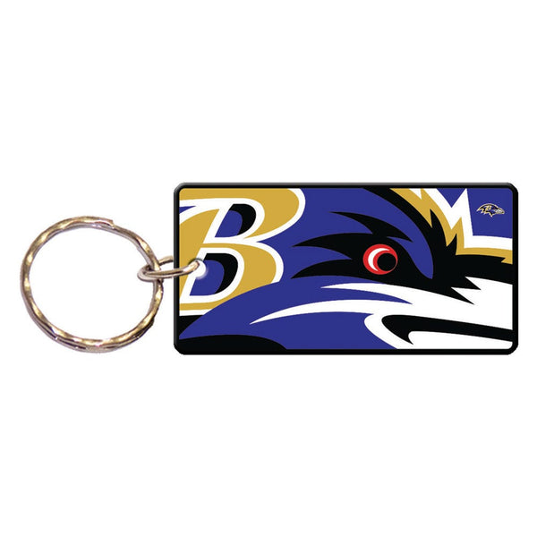 Baltimore Ravens MEGA Keychain Rectangle