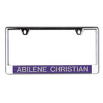 Wholesale-Abilene Christian Wildcats Lic Plate Frame B/O Printed