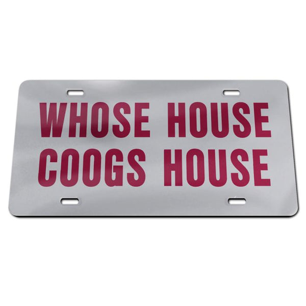 Wholesale-Houston Cougars Acrylic Classic License Plates