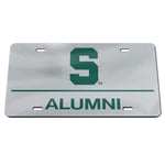 Wholesale-Michigan State Spartans Acrylic Classic License Plates