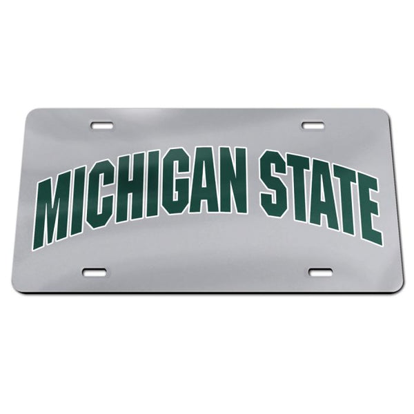 Wholesale-Michigan State Spartans Acrylic Classic License Plates