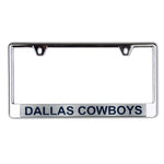 Dallas Cowboys Lic Plate Frame B/O Printed