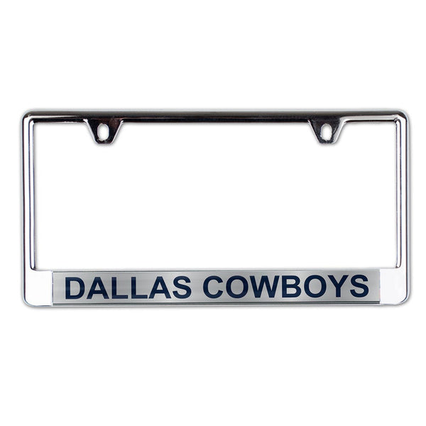 Dallas Cowboys Lic Plate Frame B/O Printed