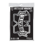 Mississippi State Bulldogs Metallic Magnets 5" x 7"