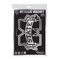 Mississippi State Bulldogs Metallic Magnets 5" x 7"
